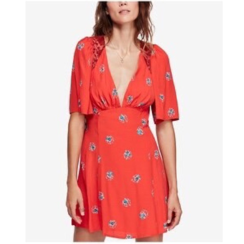 | Free People | Orange Dress